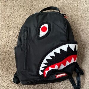 Sprayground Backpack shark red/black